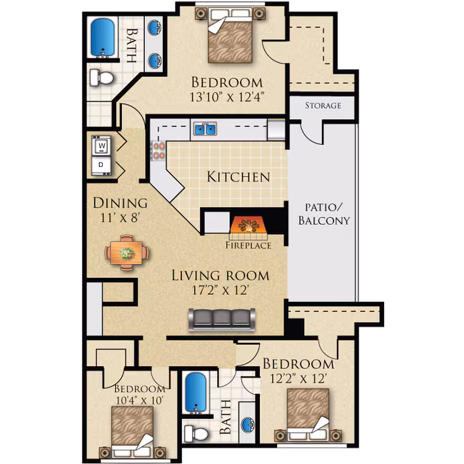 Unit 4062 4062 floor plan